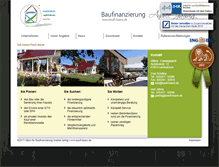 Tablet Screenshot of baufi-buero.de